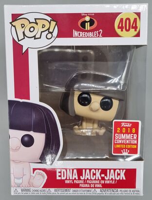 #404 Edna Jack-Jack - Disney Incredibles 2 - 2018 Con