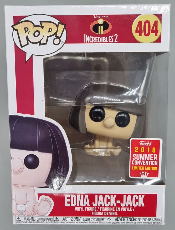 #404 Edna Jack-Jack - Disney Incredibles 2 - 2018 Con
