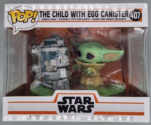 #407 Child w Egg Canister - Deluxe Star Wars The Mandalorian