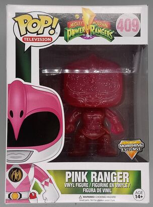 #409 Pink Ranger (Morphing) - Power Rangers BOX DAMAGE