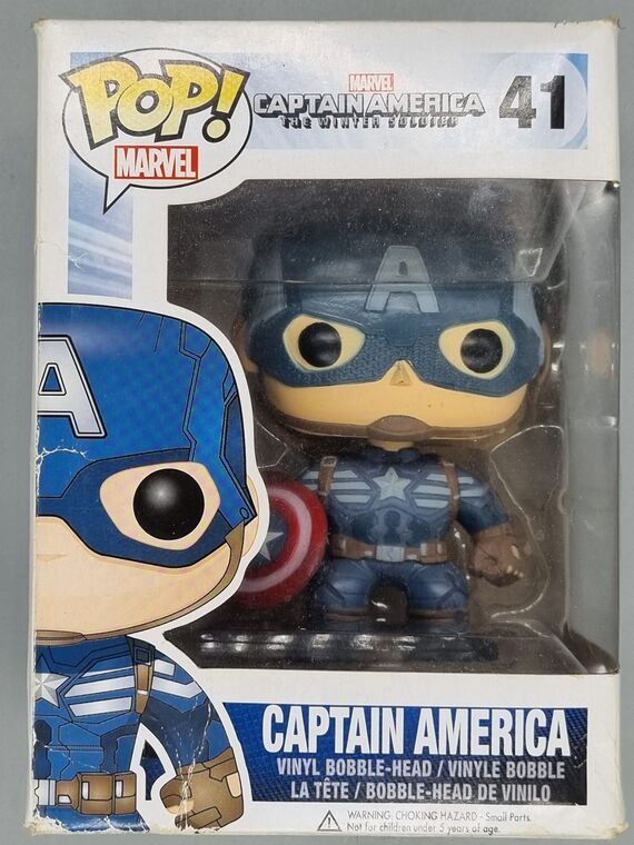 #41 Captain America  Marvel Captain America Winter So DAMAGE