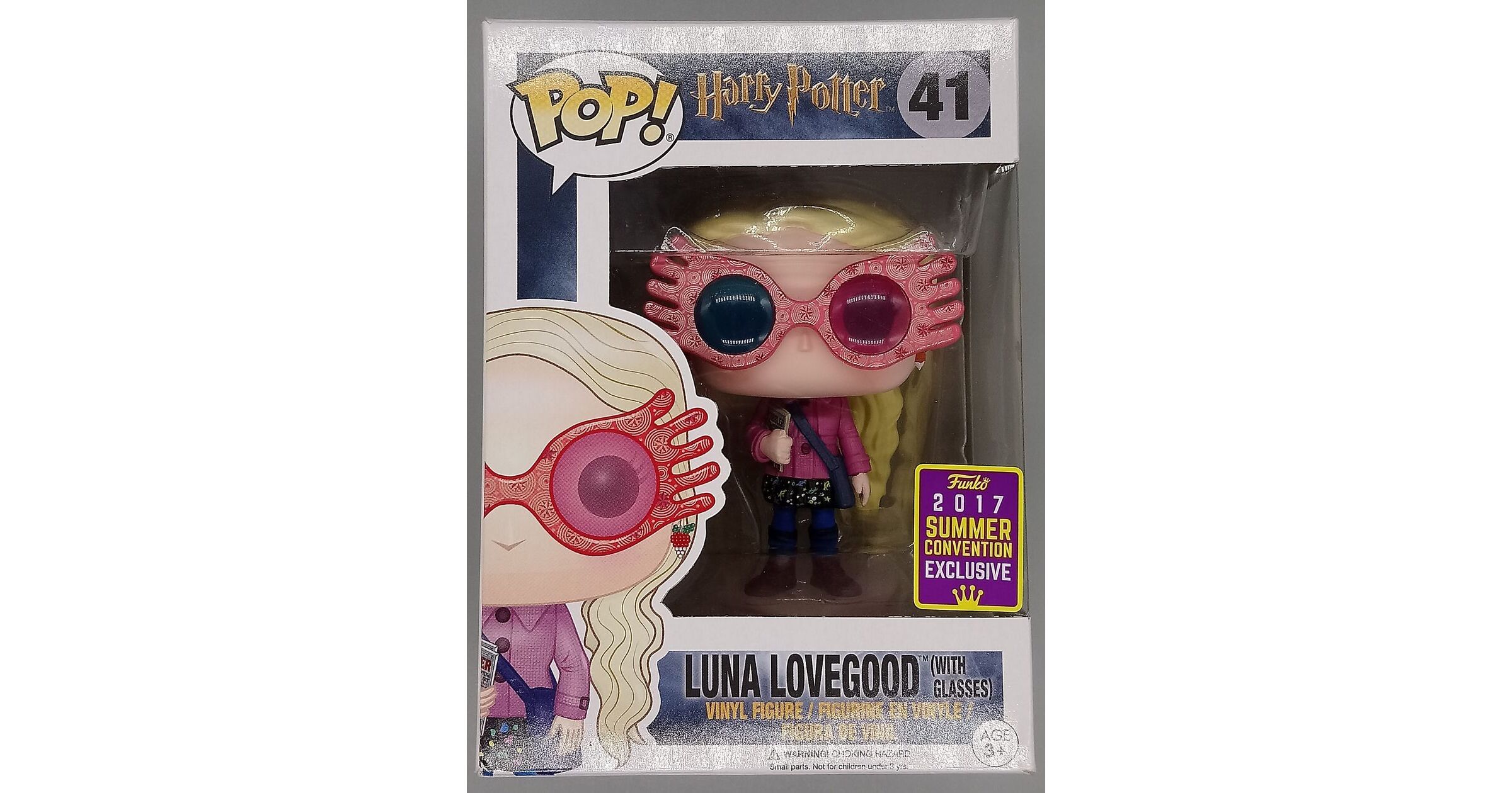 Figurine Pop Luna Lovegood avec lunettes (Harry Potter) #41 pas