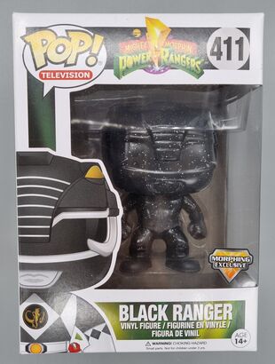 #411 Black Ranger (Morphing) - Power Rangers