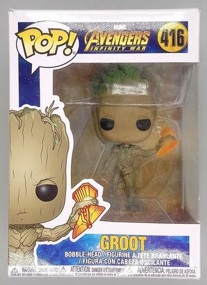 #416 Groot (Stormbreaker) Marvel Avengers InfinityBOX DAMAGE