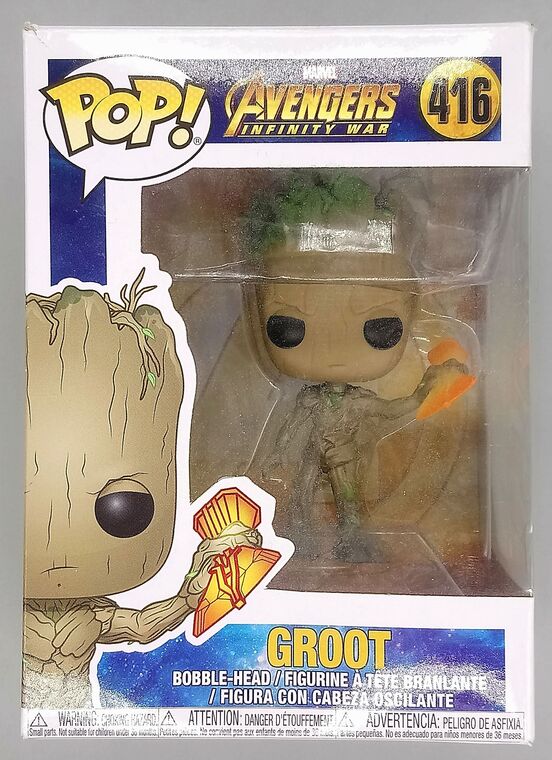 #416 Groot (Stormbreaker) Marvel Avengers InfinityBOX DAMAGE