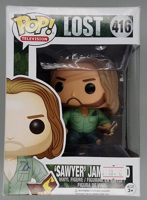 #416 Sawyer James Ford - LOST - BOX DAMAGE