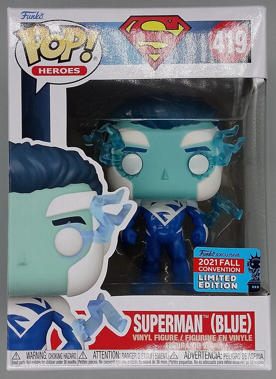 #419 Superman (Blue) - DC - 2021 Con