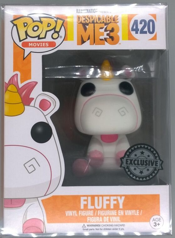 #420 Fluffy - Flocked - Despicable Me 3 - Exclusive