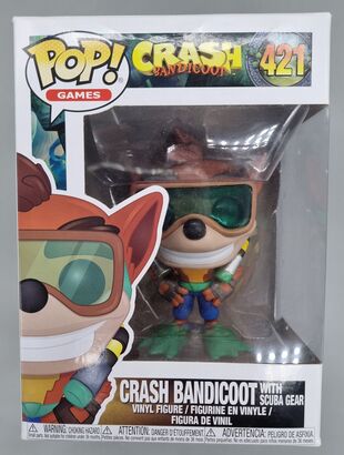 #421 Crash Bandicoot (with Scuba Gear) - Crash Bandicoot