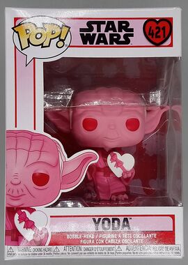 #421 Yoda (w/ Valentine) - Star Wars - BOX DAMAGE
