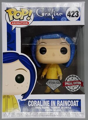 #423 Coraline in Raincoat - Diamond - Coraline