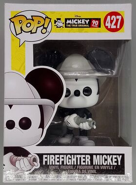 #427 Firefighter Mickey Disney Mickey's 90th Annivers DAMAGE