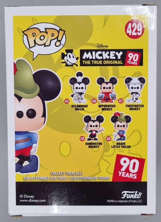 Funko POP! Disney - Mickey, The True Original 90 Years - Brave Little