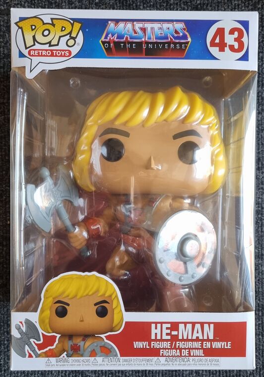 #43 He-Man (Retro) - 10 Inch - Masters Of The Universe