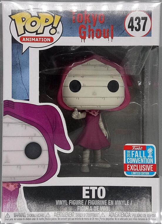 #437 Eto Pop Animation Tokyo Ghoul 2018 NYCC Con Exclusive