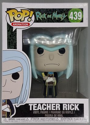 #439 Teacher Rick - Rick and Morty - BOX DAMAGE