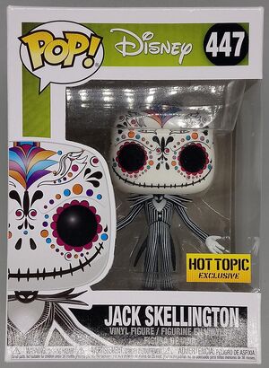 #447 Jack Skellington (Sugar Skull) - Pop Disney - Exclusive