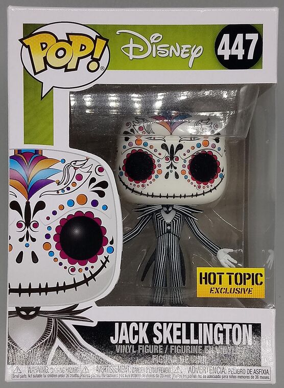 #447 Jack Skellington (Sugar Skull) - Pop Disney - Exclusive