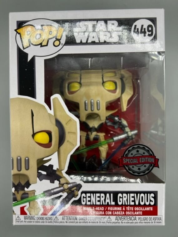 #449 General Grievous (w/ Four Lightsabers) Star War DAMAGE