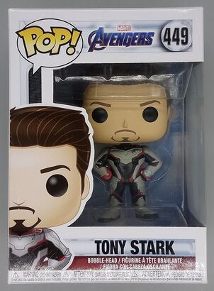 #449 Tony Stark (Team Suit) - Marvel Avengers Endgame DAMAGE
