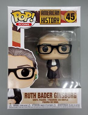 #45 Ruth Bader Ginsburg - Pop Icons - American History