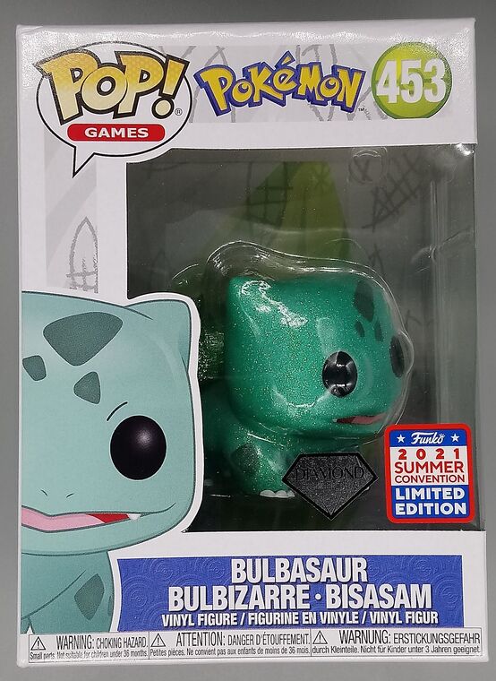 #453 Bulbasaur - Diamond - Pokemon - 2021 Con