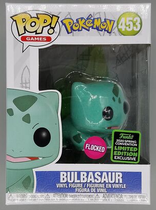 #453 Bulbasaur - Flocked - Pokemon - 2020 Con Release