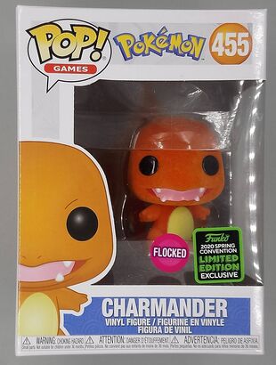 #455 Charmander - Flocked - Pokemon - 2020 Con Release