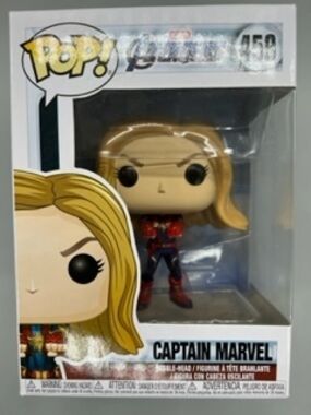 #459 Captain Marvel - Marvel Avengers Endgame - BOX DAMAGE