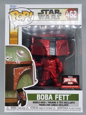 #462 Boba Fett (Red) Chrome Star Wars