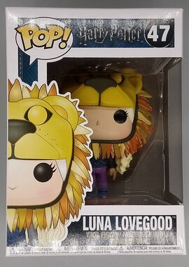 #47 Luna Lovegood (w/ Lion Hat) - Harry Potter BOX DAMAGE