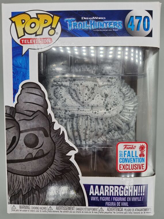 #470 Aaarrrgghh!!! (Stone) - Trollhunters - 2017 Con Exc