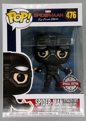 #476 Spider-Man (Stealth Suit, Goggles Up) Marvel Far From H