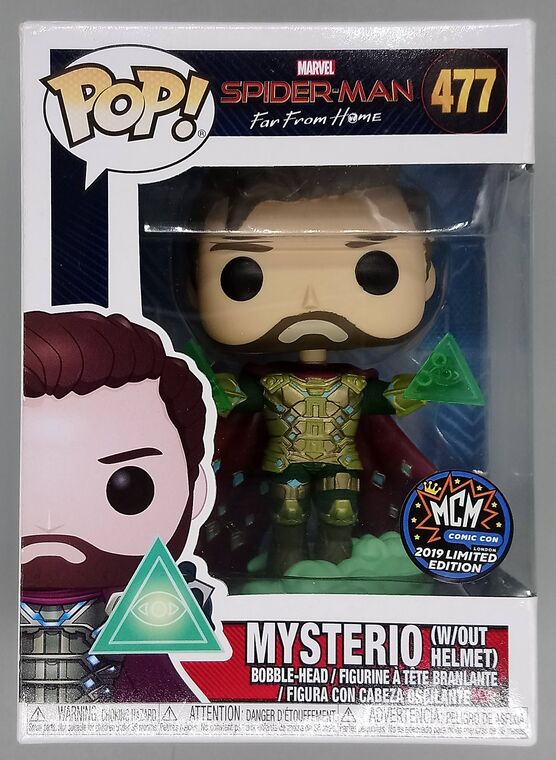 #477 Mysterio (w/out Helmet) Marvel Spider-Man Far From Home