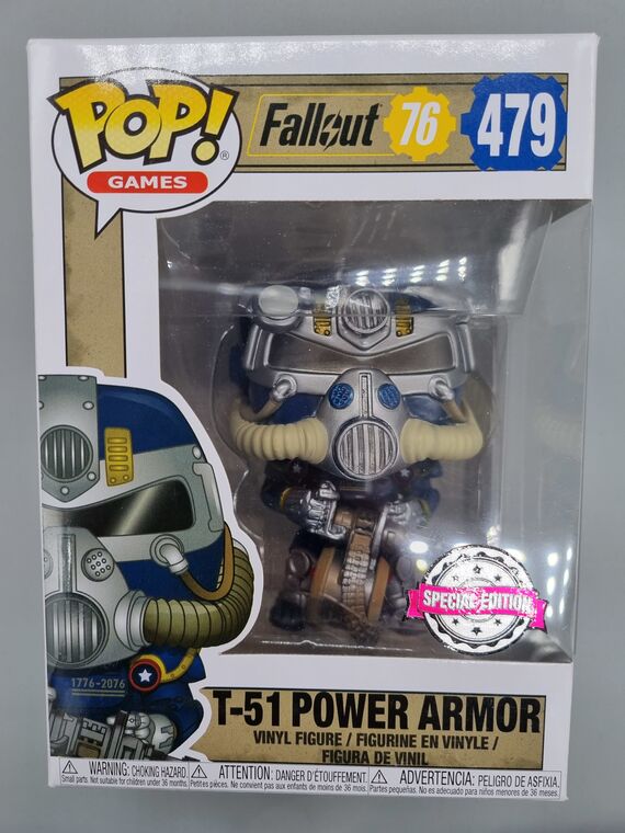 #479 T-51 Power Armor - Pop Games Fallout 76 Special Edition
