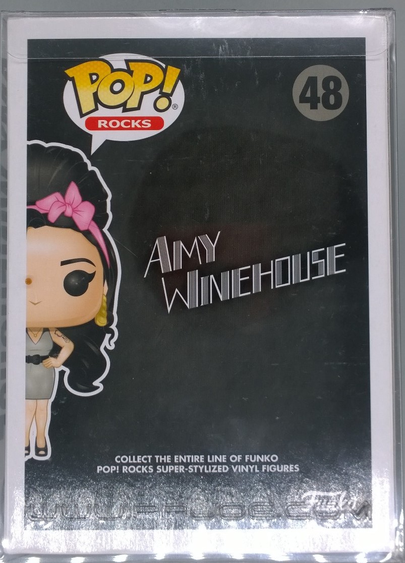 Funko Pop! Amy Winehouse Vinyl Figure – Includes Pop Protector Case, Music Collection - View #4