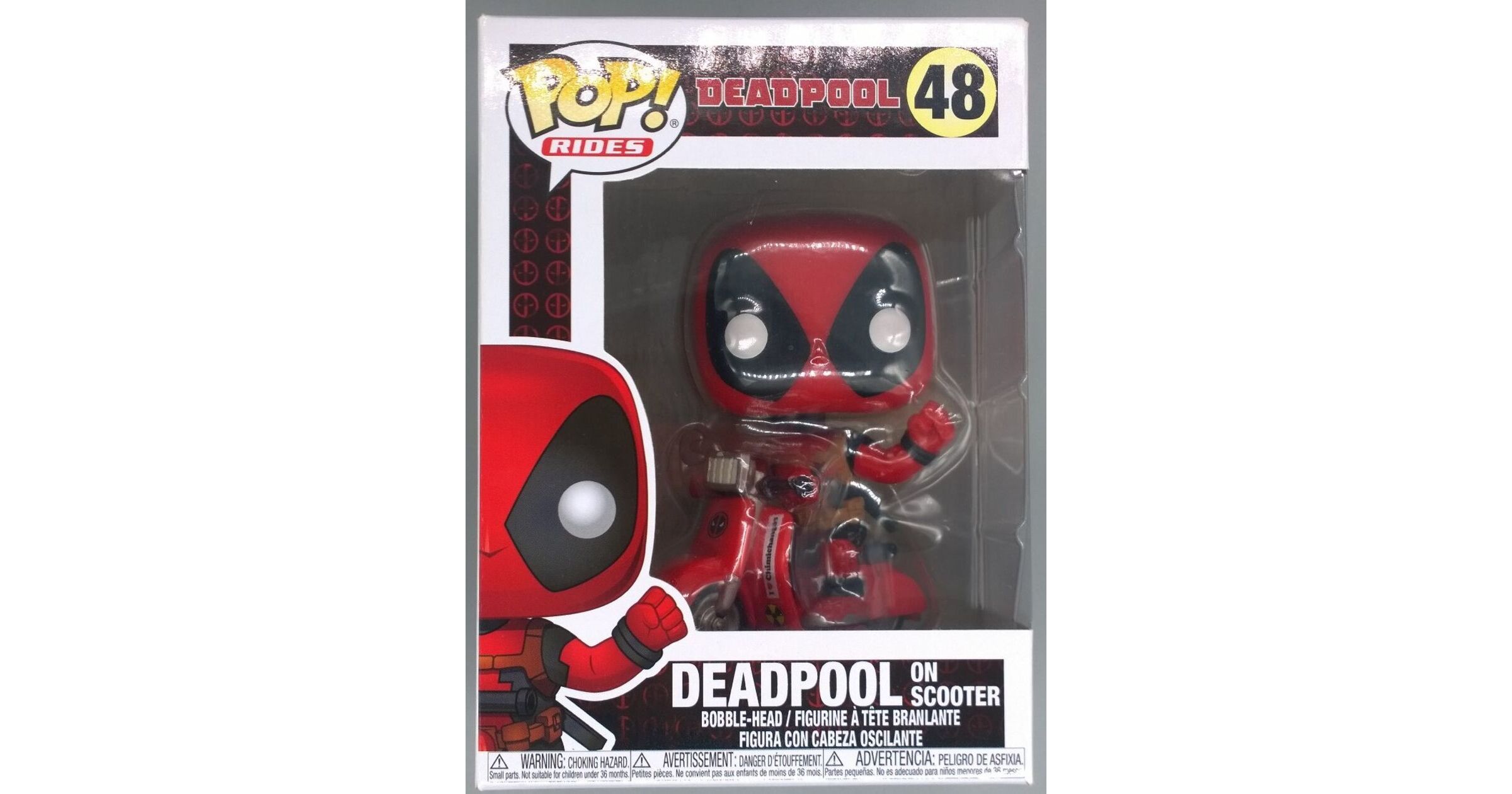 Funko POP! Ride Marvel: Deadpool & Scooter