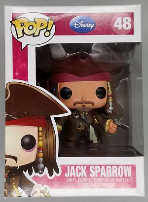 #48 Jack Sparrow - Disney Pirates of the CaribbeanBOX DAMAGE