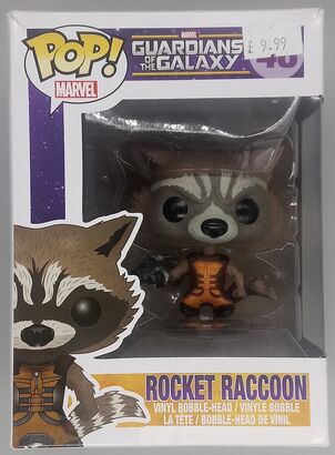 #48 Rocket Raccoon Marvel Guardians of the Galaxy BOX DAMAGE