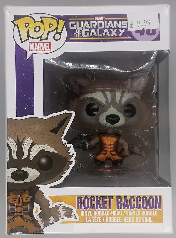 #48 Rocket Raccoon Marvel Guardians of the Galaxy BOX DAMAGE