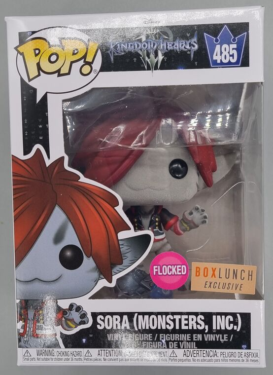 #485 Sora (Monsters Inc.) - Flocked Disney - Kingdom Hearts