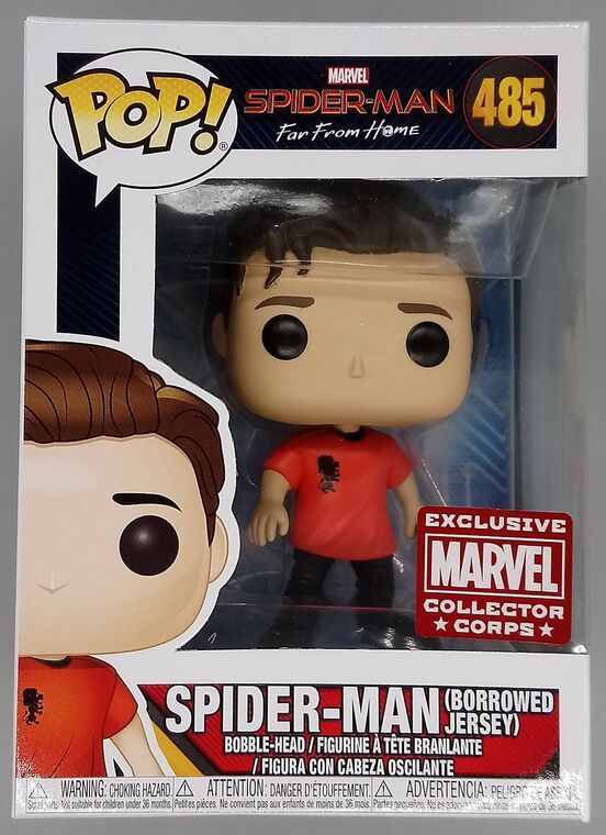 #485 Spider-Man (Borrowed Jersey) - Marvel Far From Home MCC