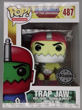 #487 Trap Jaw (Comic) - Masters of the Universe - BOX DAMAGE