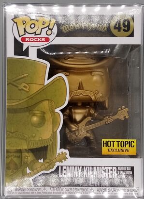 #49 Lemmy Kilmister (Rainbow Bar & Grill Statue) Motorhead