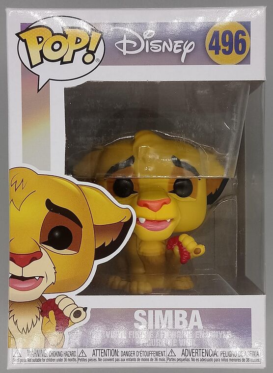 #496 Simba (w/ Grub) - Disney Lion King