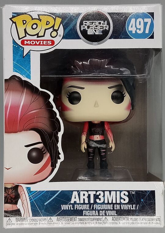 #497 Art3mis - Ready Player One - BOX DAMAGE