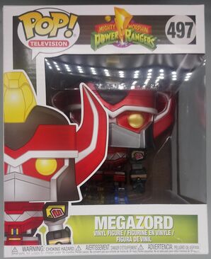 #497 Megazord 6 Inch Metallic Pop Television - Power Rangers