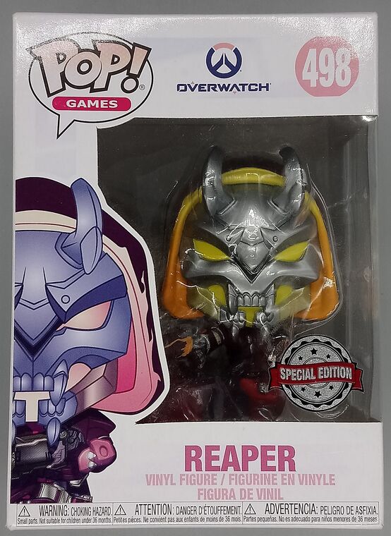 #498 Reaper (Hellfire) - Overwatch - Exclusive - BOX DAMAGE