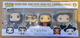 [4 Pack] Severus Snape, Harry Potter, Parvati Patil, Minerva