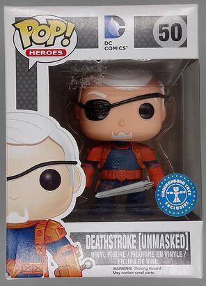 #50 Deathstroke (Unmasked) - DC Comics Heroes BOX DAMAGE